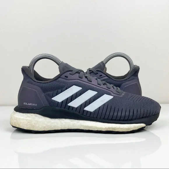 adidas | Shoes | Adidas Boost Womens Solar Drive Gray Athletic Running Shoes  Size 55 | Poshmark